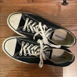 black converse